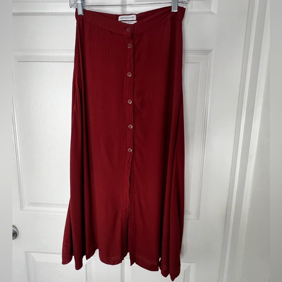 Urban Outfitters  A-Line Skirt Button Up Sz M - Picture 5 of 8